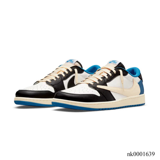 Travis Scott x AJ 1 Low x Fragment Shoes Sneakers - nk0001639 image 2