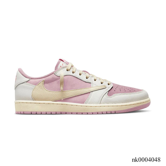 Travis Scott x AJ 1 Low OG Shy Pink Shoes Sneakers - nk0004048 image 0