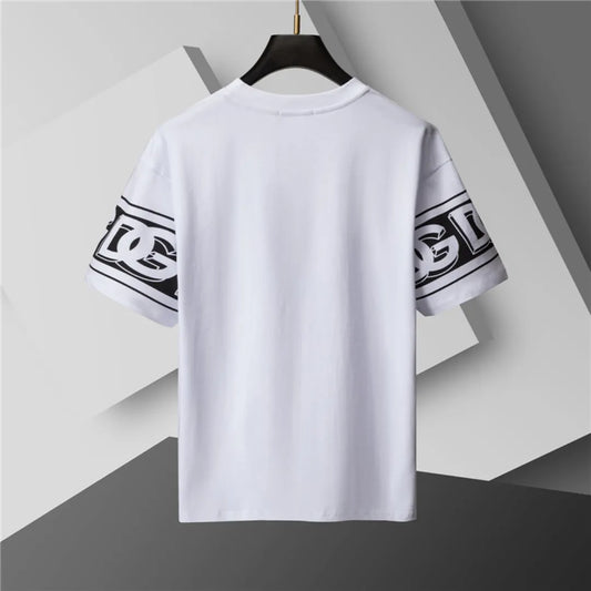 D&G Logo DG Print T-shirt in White - 111 - dng0000111 image 2