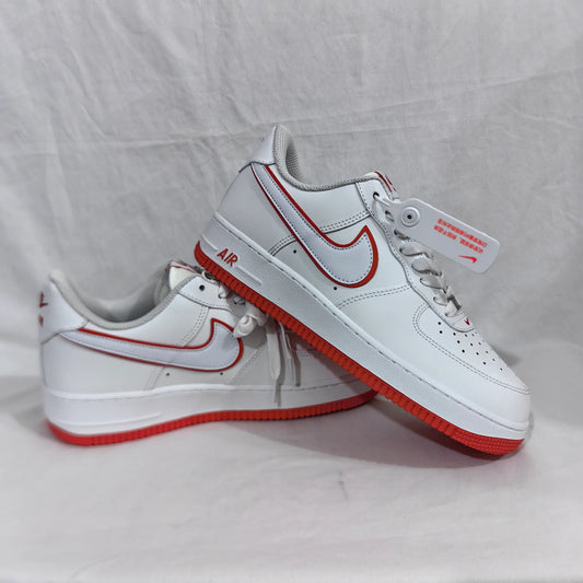 AF 1 Low White Picante Red Shoes Sneakers - nk0003173 image 2