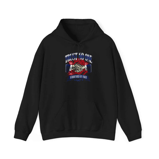 Graphic Print Hooded Sweatshirt - POD0037 image 0
