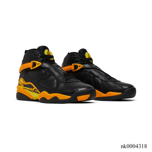 AJ 8 Retro Taxi Yellow Black Shoes Sneakers - nk0004318 image 2