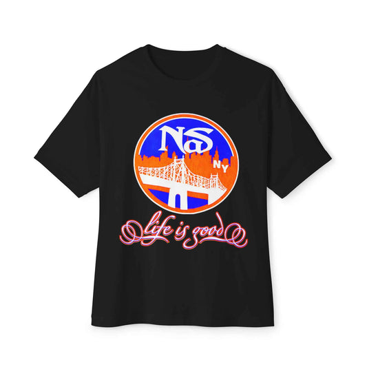 Life Is Good Unisex Oversized Boxy Tee image 0
