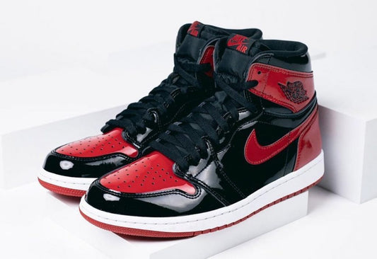 AJ 1 Retro High OG Bred Patent Shoes Sneakers - nk0001651 image 2