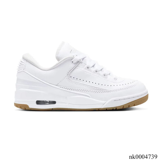 AJ 2/3 White Gum Shoes Sneakers - nk0004739 image 0