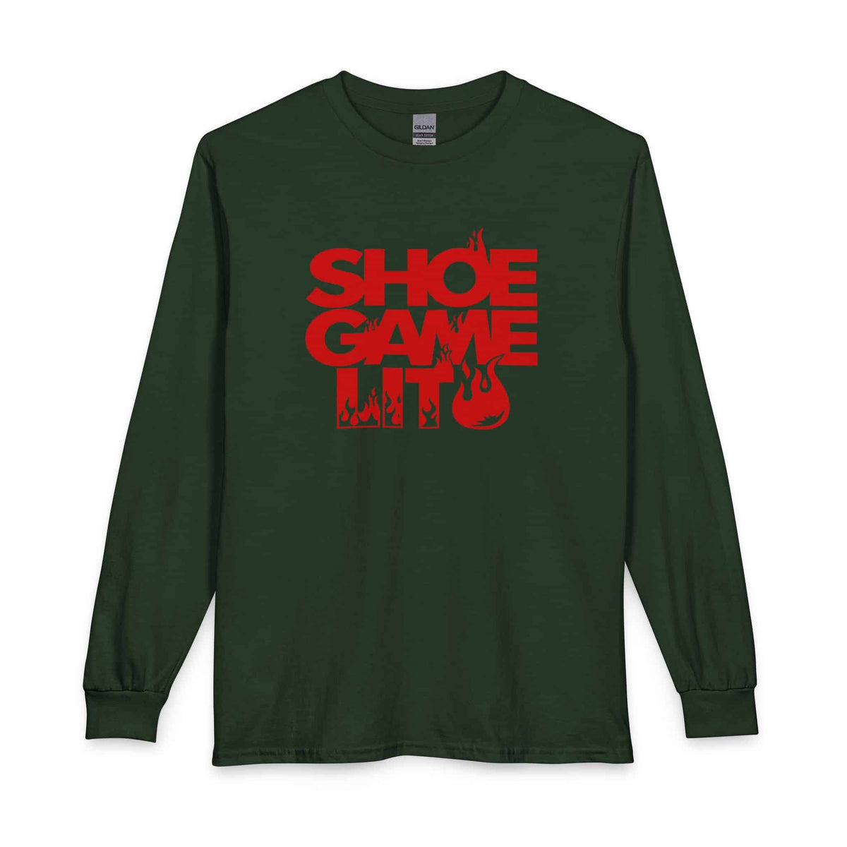 Graphic Print Long Sleeve T-Shirt - POD0040 image