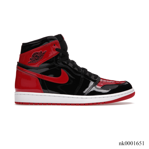 AJ 1 Retro High OG Bred Patent Shoes Sneakers - nk0001651 image 0