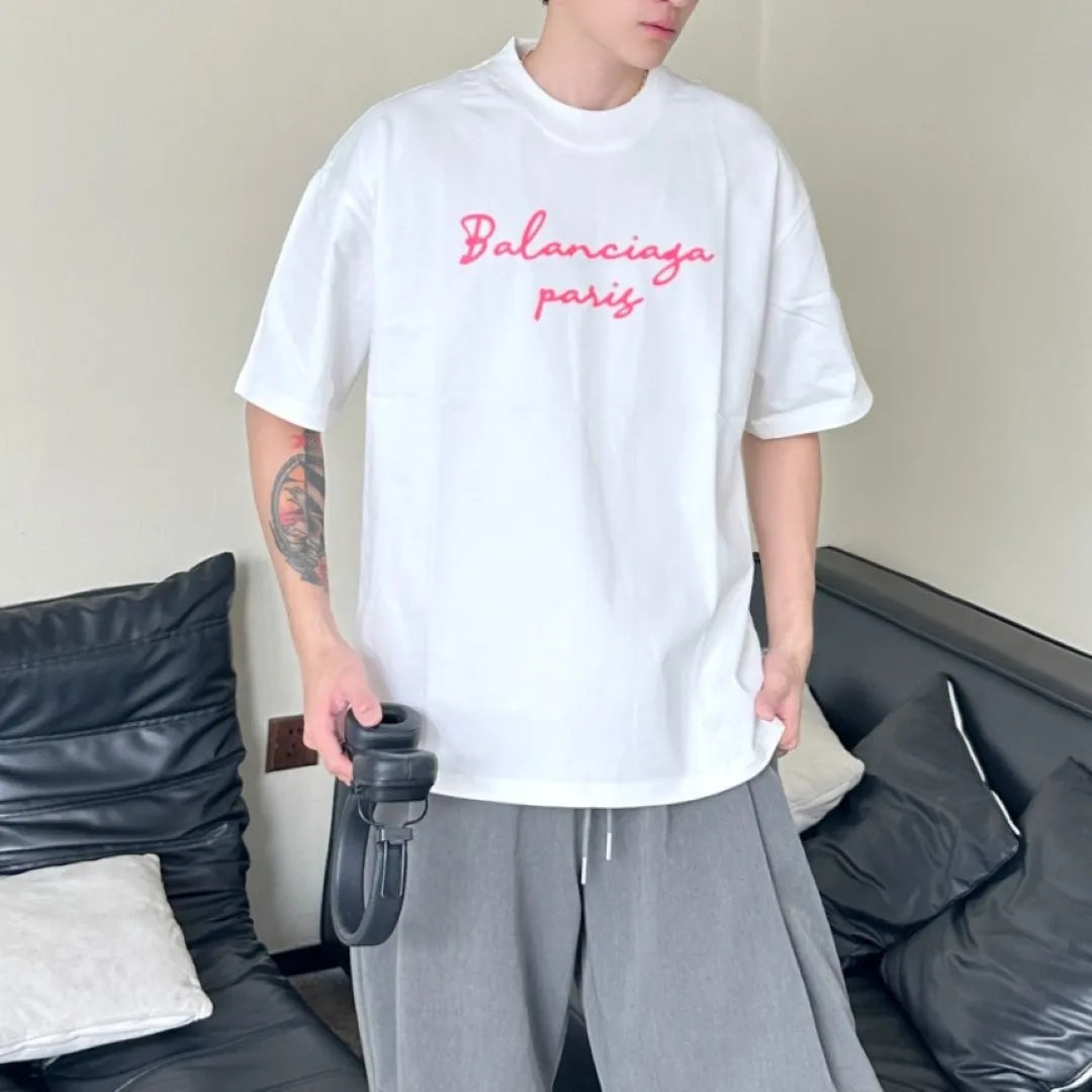 BLCG Paris Script Logo T-shirt in White - 594 - blcg0000594 image 9