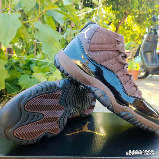 AJ 11 Black Brown Shoes Sneakers - nk0004333 image 2
