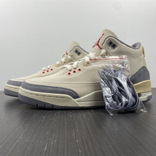 AJ 3 Muslin Shoes Sneakers - nk0002008 image 2