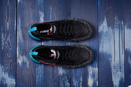 Air VaporMax 2.0 Black Hot Punch Shoes Sneakers - nk0000478 image 2
