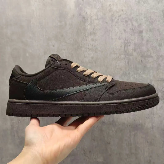 Travis Scott x AJ 1 Low OG Velvet Brown Shoes Sneakers - nk0004108 image 2