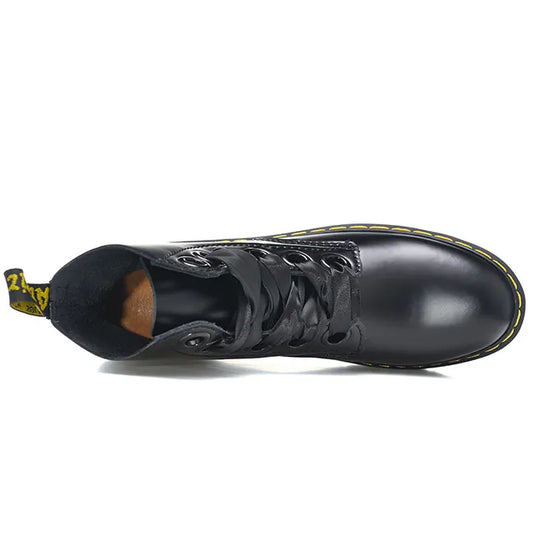 Dr. Martens Molly Leather Platform Boots Shoes Sneakers - nk0005487 image 2