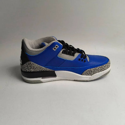 AJ 3 Retro Varsity Royal Cement Shoes Sneakers - nk0000759 image 2