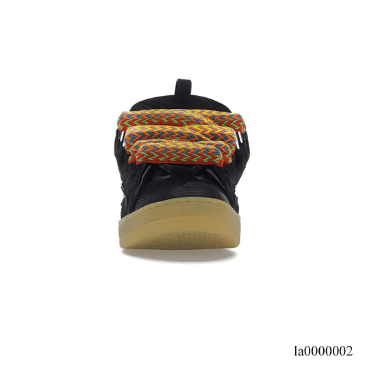 Lanvin Leather Curb Black Shoes Sneakers - la0000002 image 2