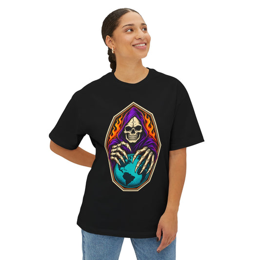 Soul Keeper Unisex Oversized Boxy Tee image 2