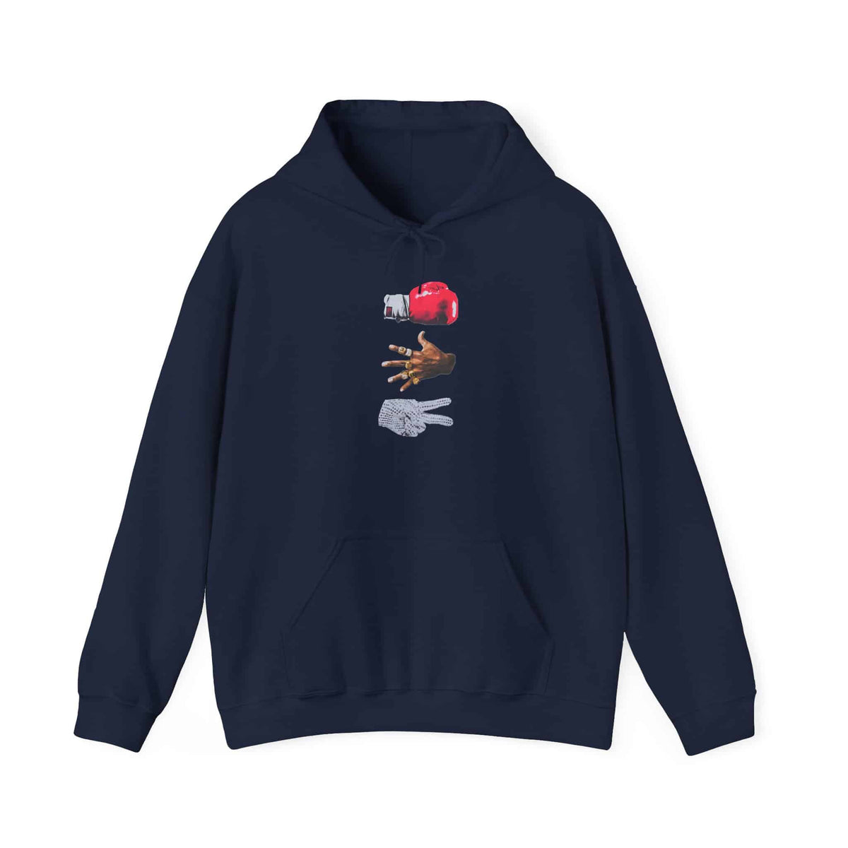 Rap Is My Life Hooded Sweatshirt - XL, Navy image