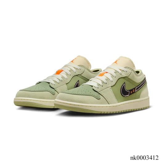 AJ 1 Low SE Craft Light Olive Shoes Sneakers - nk0003412 image 2