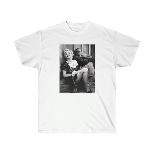 Marilyn Monroe & 2Pac Men T-Shirt image 2