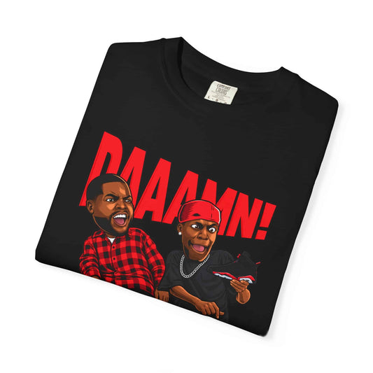 Graphic Print Unisex Garment-Dyed T-shirt - POD0035 image 2