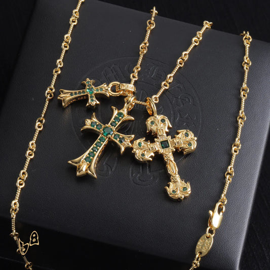 CH Cross Pendant Necklace - CH0046 image 0