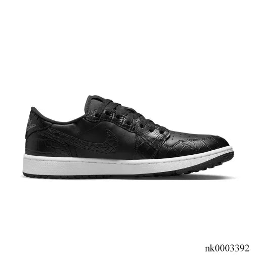 AJ 1 Low Golf Black Crocodile Shoes Sneakers - nk0003392 image 0