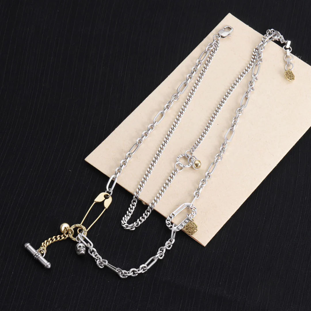 McQueen Safety Pin Necklace - MC0006 image 5
