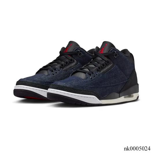 Levi's x AJ 3 Indigo Shoes Sneakers – nk0005024 image 2