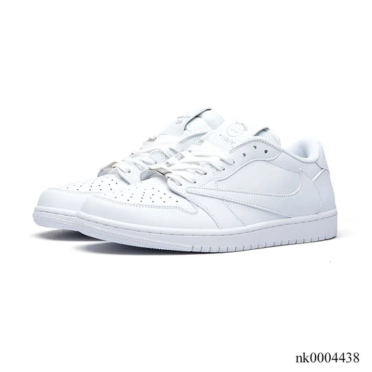 Travis Scott x AJ 1 Low White Party Shoes Sneakers - nk0004438 image 2