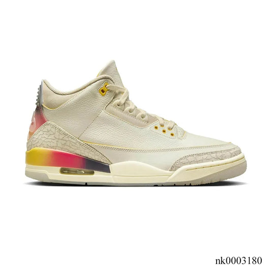 J Balvin x AJ 3 Medellín Sunset Shoes Sneakers - nk0003180 image 0