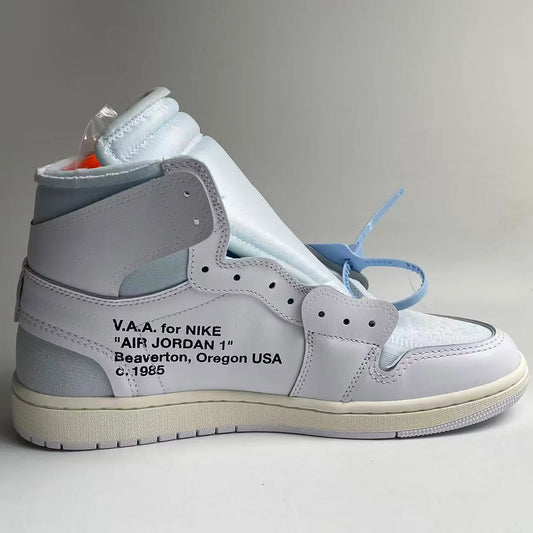 Virgil Abloh Archive x AJ 1 High OG 'Alaska' Shoes Sneakers – nk0004931 image 2