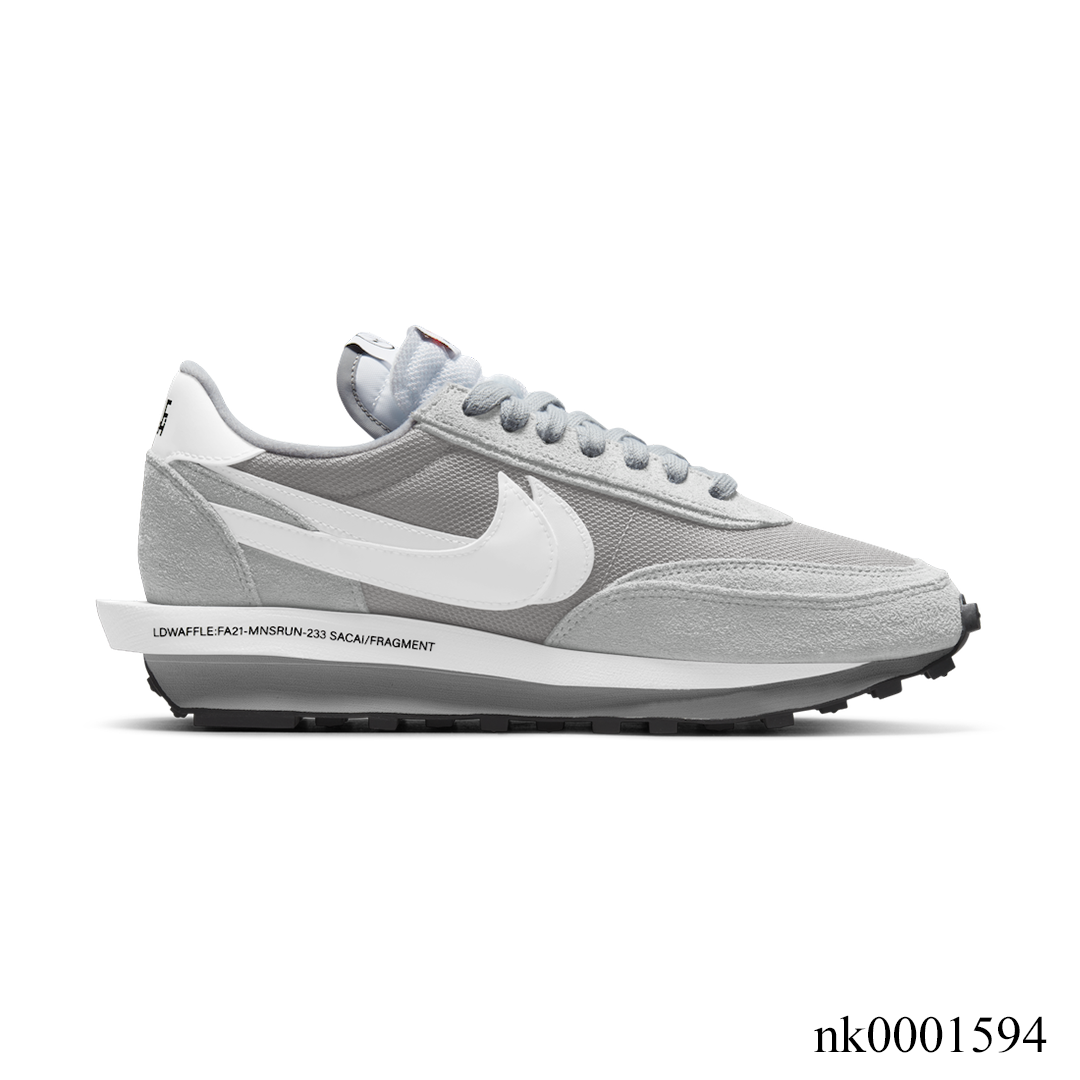 Fragment x Sacai x LDWaffle Light Smoke Grey Shoes Sneakers - nk0001594 image