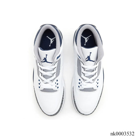 AJ 3 Midnight Navy Shoes Sneakers - nk0003532 image 2