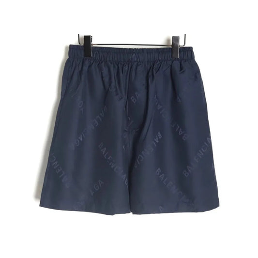 BLCG Logo-Jacquard Shorts in Navy Blue – 598 – blcg0000598