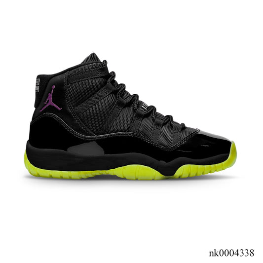 AJ 11 Black/Barely Volt Shoes Sneakers - nk0004338 image 0