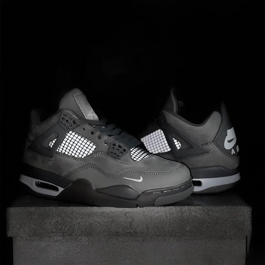 Nigel Sylvester x AJ 4 Wolf Grey Shoes Sneakers - nk0004480 image 2
