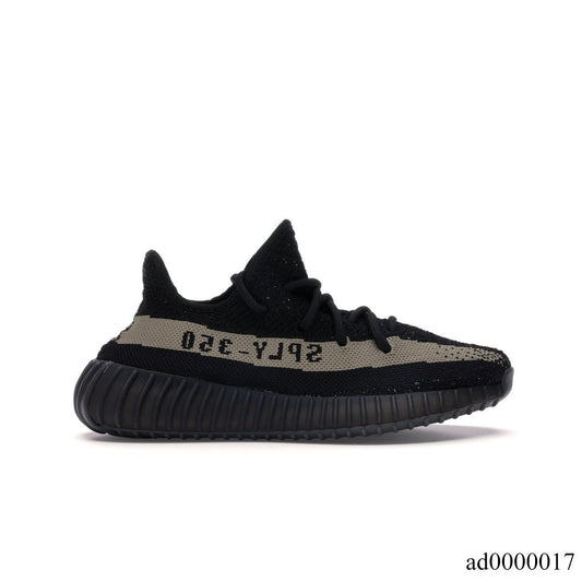 YzY Boost 350 V2 Core Black Green Shoes Sneakers - ad0000017 image 0