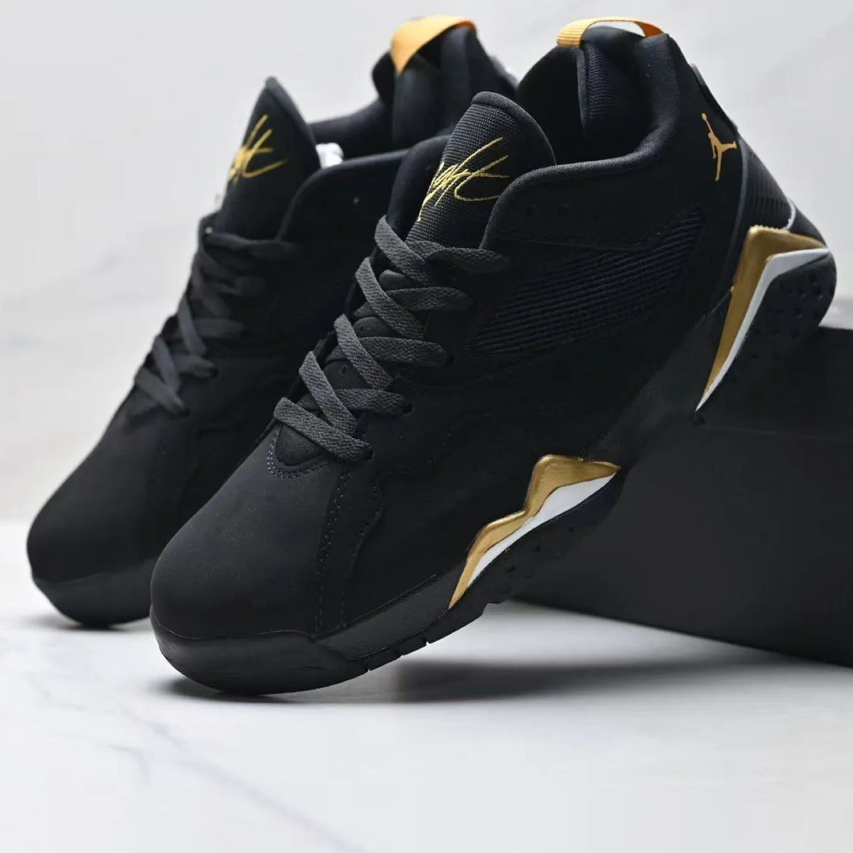 AJ MVP 92 'Black Metallic Gold' Shoes Sneakers - nk0005362 image 3