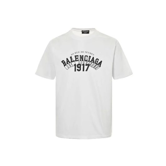 BLCG 1917 Rue de Sevres Logo T-shirt in White - 582 - blcg0000582 image 0