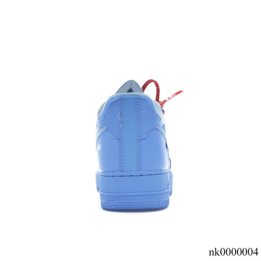 AF 1 Low OW MCA University Blue Shoes Sneakers - nk0000004 image 2