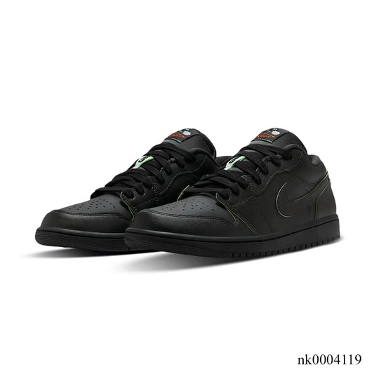 AJ 1 Low Black Cat Shoes Sneakers - nk0004119 image 2