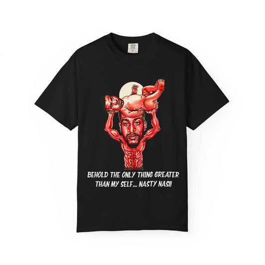 Nas The Last Word Unisex Garment-Dyed T-shirt image 0