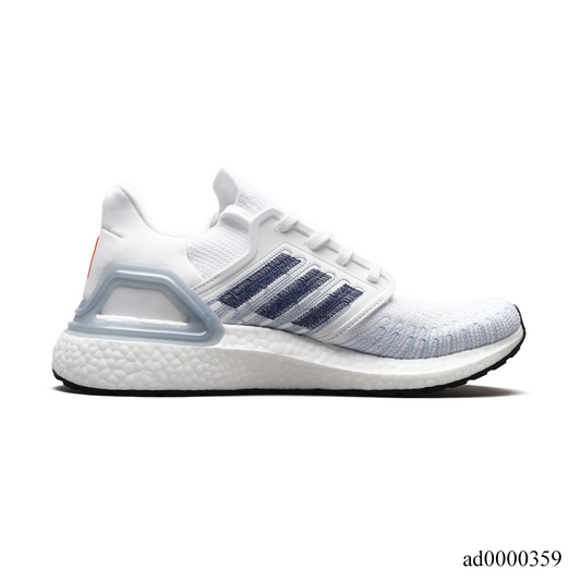 UltraBoost 20 White Light Blue-Orange Shoes Sneakers - ad0000359 image 0