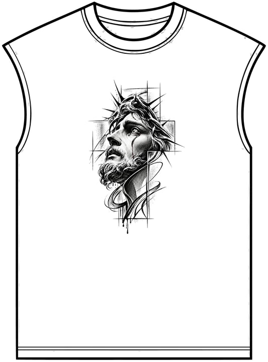Crown of Faith 1 Unisex Garment-Dyed Muscle Tee image 0