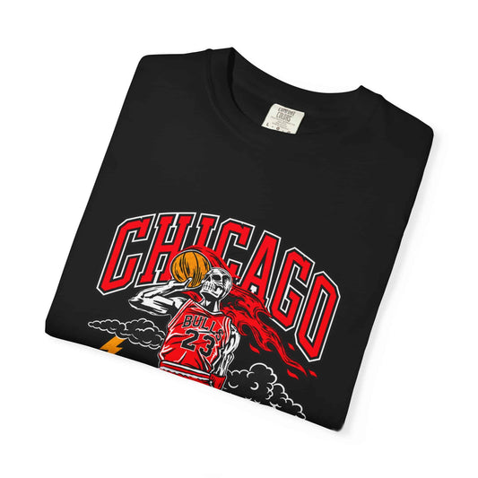 Graphic Print Unisex Garment-Dyed T-shirt - POD0038 image 2
