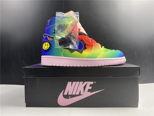 Balvin x AJ 1 High OG Multi Shoes Sneakers - nk0001341-1 image 2