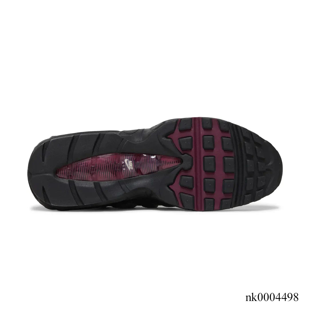 AM 95 Dark Beetroot Burgundy Shoes Sneakers - nk0004498 image 4