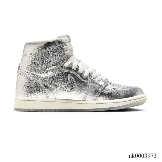AJ 1 Retro High Chrome Shoes Sneakers - nk0003973 image 0