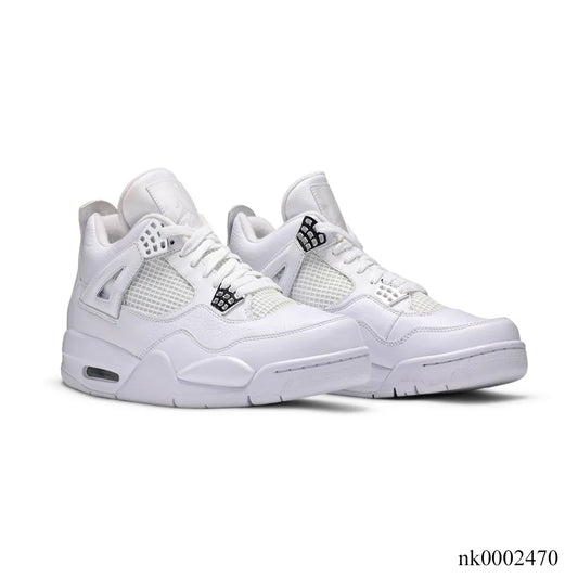 AJ 4 Retro 25th Silver Anniversary Shoes Sneakers (Big Size Available) - nk0002470 image 2