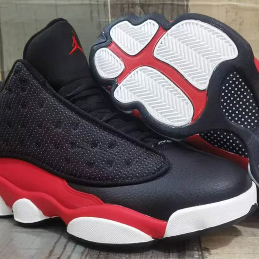 AJ 13 Black Red White PE Shoes Sneakers - nk0005494 image 2